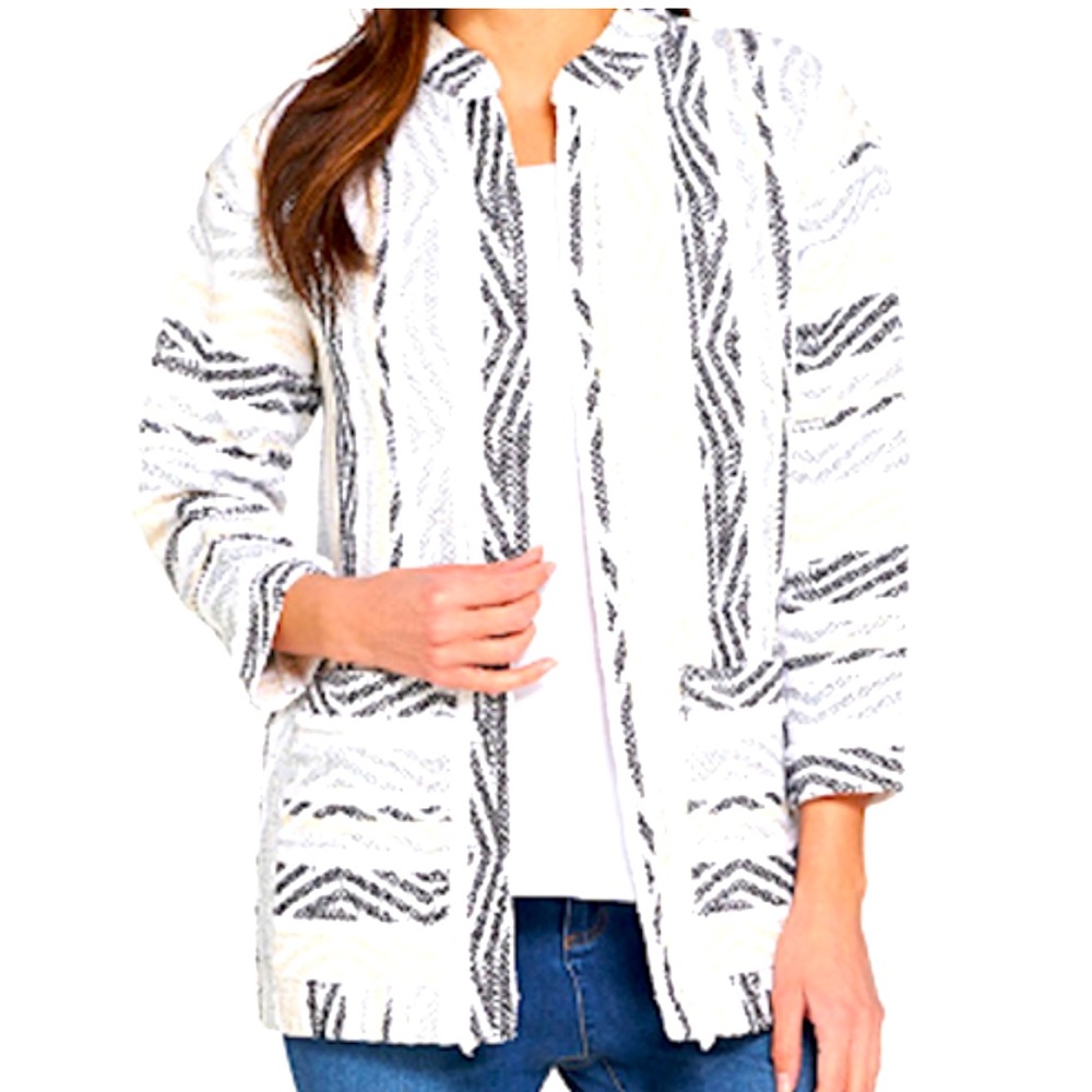 Susan Graver textured jacquard woven 🧥